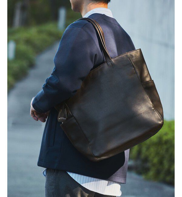 UNITED ARROWS green label relaxing「GLR ファンクショナル タテ V2 レザー トートバッグ」|トートバッグ|