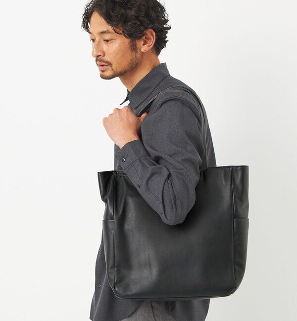 UNITED ARROWS green label relaxing「GLR ファンクショナル タテ V2 レザー トートバッグ」|トートバッグ|