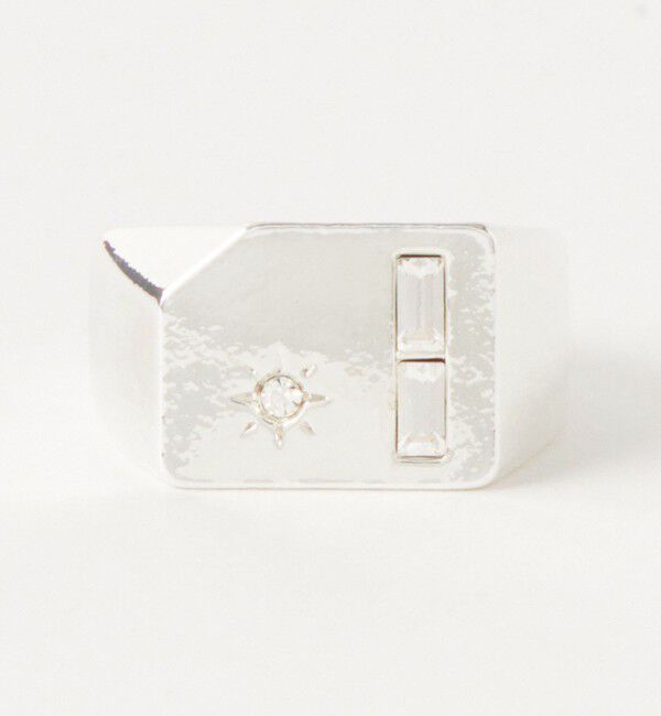 UNITED ARROWS green label relaxing「＜anisotea＞ Sign stone リング」|リング|