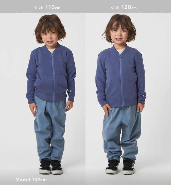 UNITED ARROWS green label relaxing「＜Champion＞ジップ スウェット カーディガン / キッズ  110cm-130cm」|カーディガン|