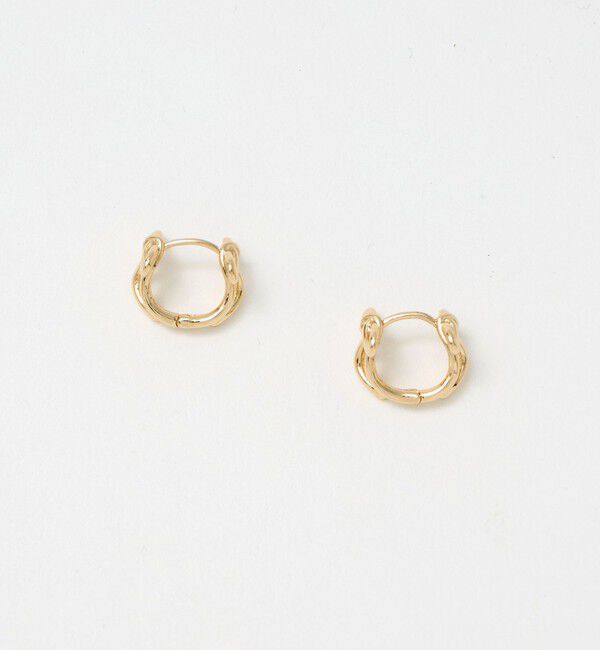 UNITED ARROWS green label relaxing「リボン フープピアス」|ピアス|