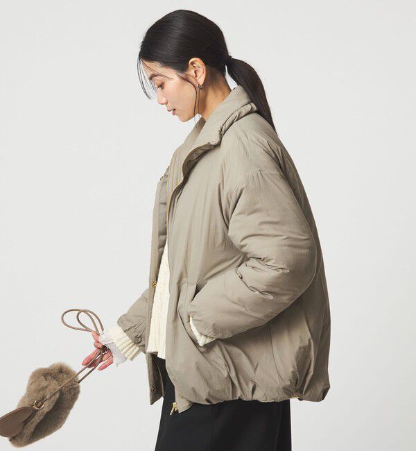 UNITED ARROWS green label relaxing「エアーパフィ スタンドカラー ブルゾン」|ブルゾン・スタジャン|