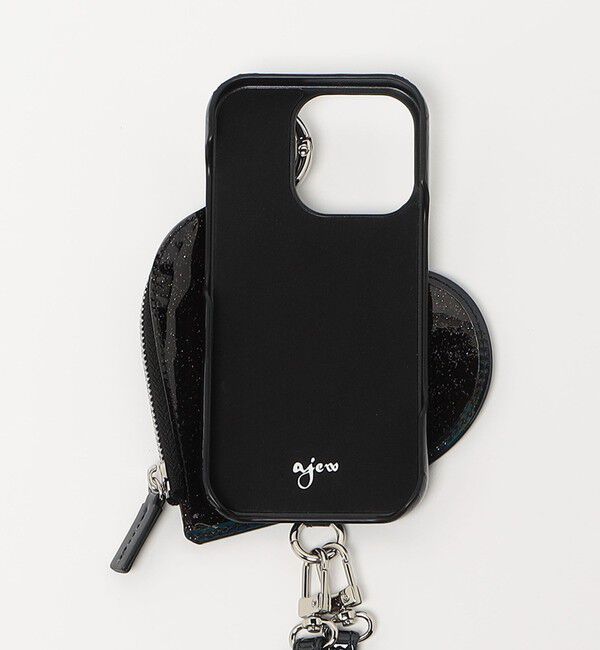 BEAUTY&YOUTH UNITED ARROWS「＜ajew＞PVC HEART PLANET POCKET iPhone16Proケース」|モバイルケース|
