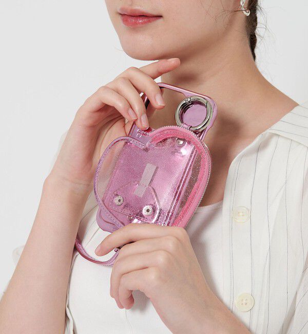 BEAUTY&YOUTH UNITED ARROWS「＜ajew＞PVC HEART PLANET POCKET iPhone16Proケース」|モバイルケース|