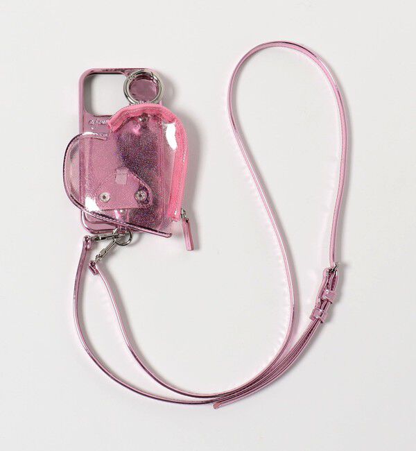 BEAUTY&YOUTH UNITED ARROWS「＜ajew＞PVC HEART PLANET POCKET iPhone16Proケース」|モバイルケース|