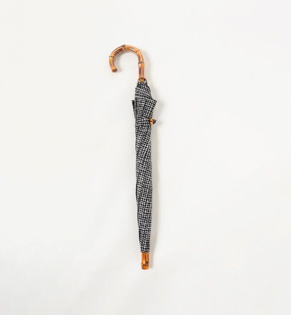 Demi-Luxe BEAMS 「Bon Bon Store / ドローイングチェック 晴雨兼用 長傘」|傘|