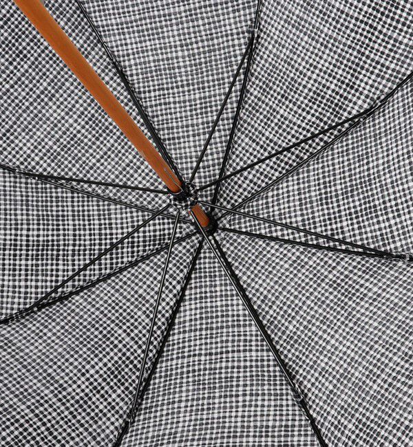 Demi-Luxe BEAMS 「Bon Bon Store / ドローイングチェック 晴雨兼用 長傘」|傘|