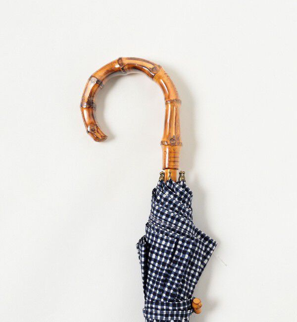 Demi-Luxe BEAMS 「Bon Bon Store / ドローイングチェック 晴雨兼用 長傘」|傘|