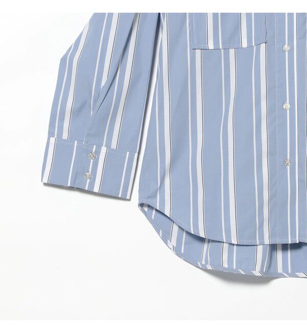 Demi-Luxe BEAMS 「BAUM UND PFERDGARTEN / ストライプ コットン シャツ」|シャツ・ブラウス|