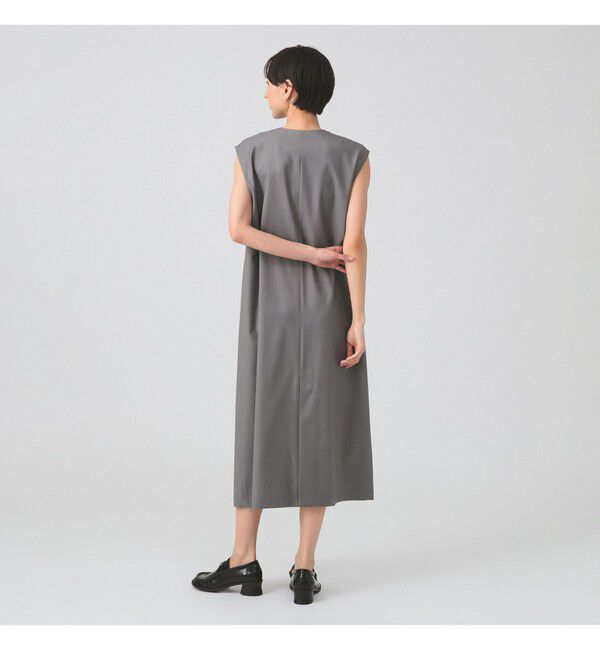 Ray BEAMS 「ロング ジレ ワンピース」|ワンピース|