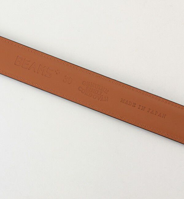BEAMS PLUS「Cordovan Belt」|ベルト|