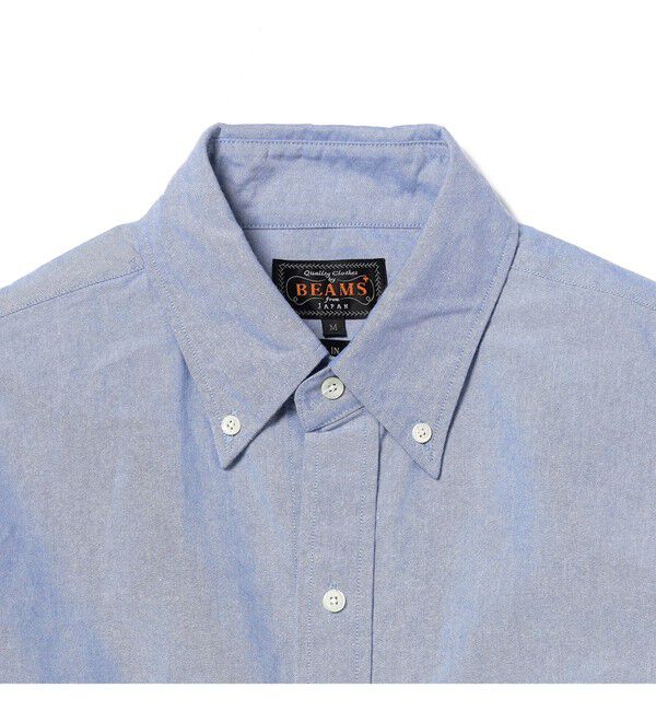 BEAMS PLUS「BEAMS PLUS / アメリカン オックスフォード ボタンダウン シャツ クラシックフィット」|シャツ・ブラウス|