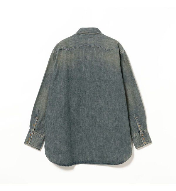 BEAMS PLUS「ダブルダイ デニム ウエスタン シャツ」|シャツ・ブラウス|