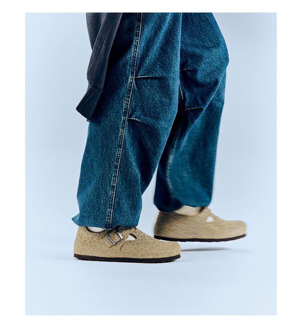 BEAMS「【別注】BIRKENSTOCK / LONDON BONE PATTERN」|サンダル|