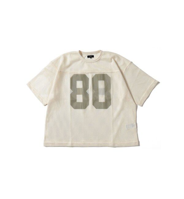 BEAMS「メッシュ プリント Tシャツ」|Tシャツ・カットソー|NATURAL