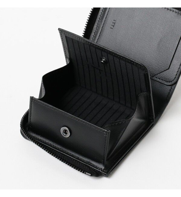 BEAMS「【別注】ITTI / Compact Wallet BK」|財布|