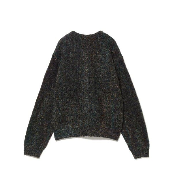 BEAMS「5ゲージ ブークレ カーディガン」|ニット・セーター|