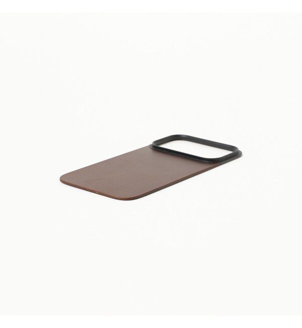 BEAMS「NOMAD / Magnetic Leather Back iPhone17 Pro」|モバイルケース|