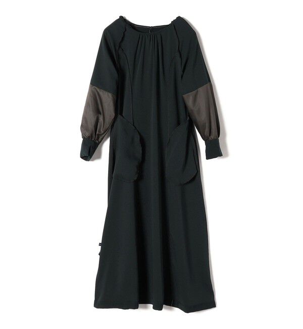 SHIPS for women「* 〈洗濯機可能 / セレモニー対応可〉ステッチ ショルダー タック ワンピース ◇」|ワンピース|