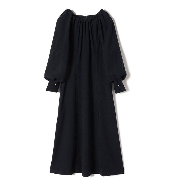 SHIPS for women「* 〈洗濯機可能 / セレモニー対応可〉ステッチ ショルダー タック ワンピース ◇」|ワンピース|