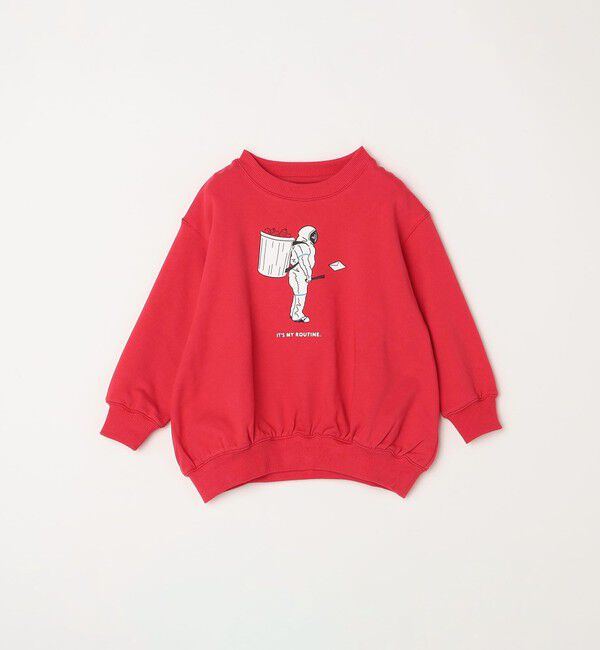 SHIPS any「ARCH&LINE: オーガニックコットン プリント スウェット<KIDS>」|スウェット・ジャージ|