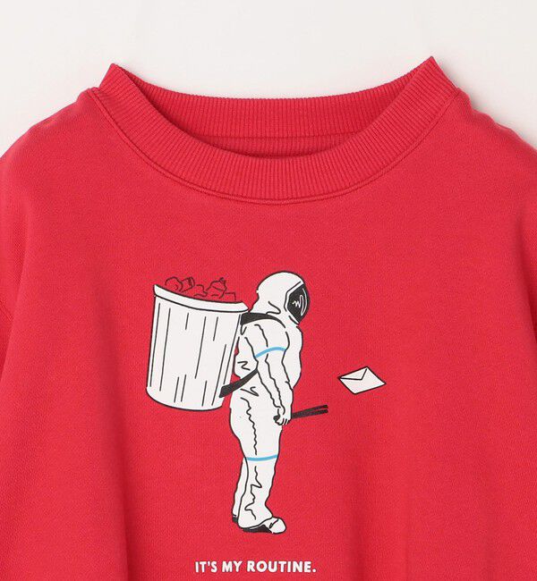 SHIPS any「ARCH&LINE: オーガニックコットン プリント スウェット<KIDS>」|スウェット・ジャージ|