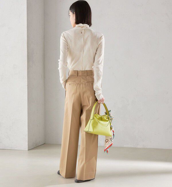 SHIPS for women「〈手洗い可能〉ドライタッチ リブ タートル 2」|Tシャツ・カットソー|