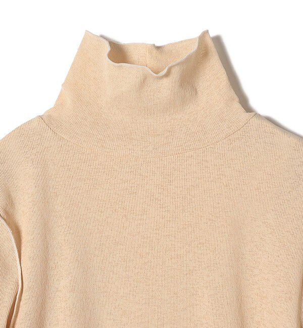 SHIPS for women「〈手洗い可能〉ドライタッチ リブ タートル 2」|Tシャツ・カットソー|