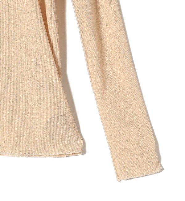 SHIPS for women「〈手洗い可能〉ドライタッチ リブ タートル 2」|Tシャツ・カットソー|