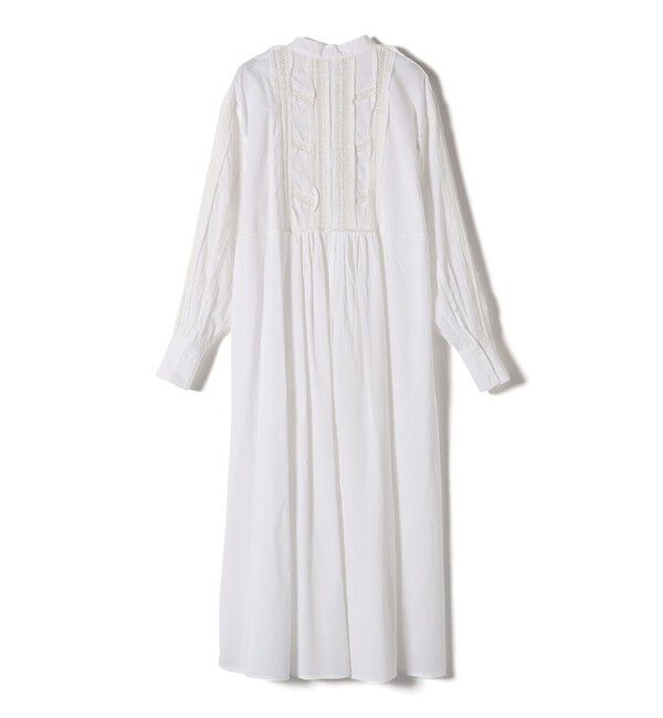 SHIPS Colors 「SHIPS Colors:〈手洗い可能〉コットン レース ジョイント シャツワンピース◇」|ワンピース|