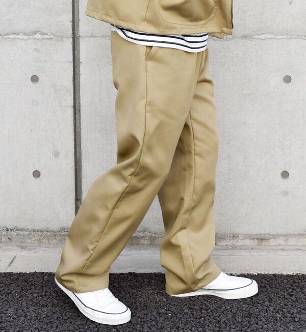 SHIPS any「【SHIPS any別注】 HELLO FOX: コットン ミリタリー イージーパンツ (セットアップ対応)◇」|その他|