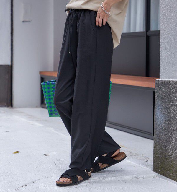 SHIPS for women「〈手洗い可能〉ツイル ドロスト パンツ」|その他|