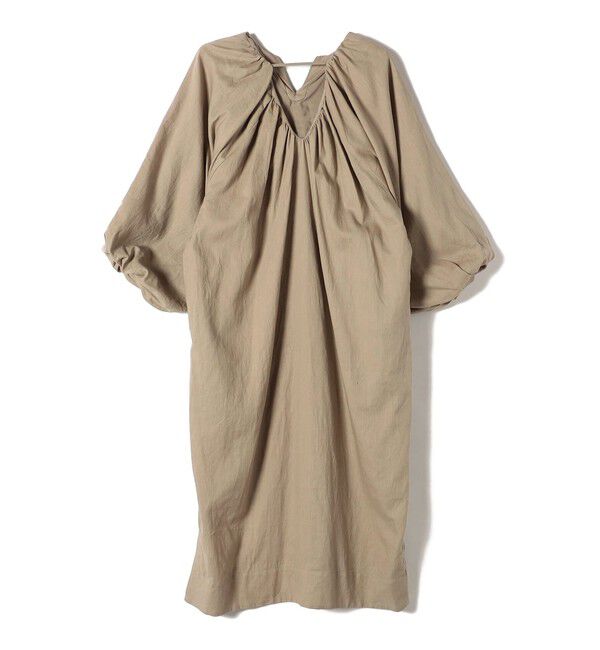 SHIPS for women「marmors:〈手洗い可能〉ギャザー ボリューム ワンピース」|ワンピース|