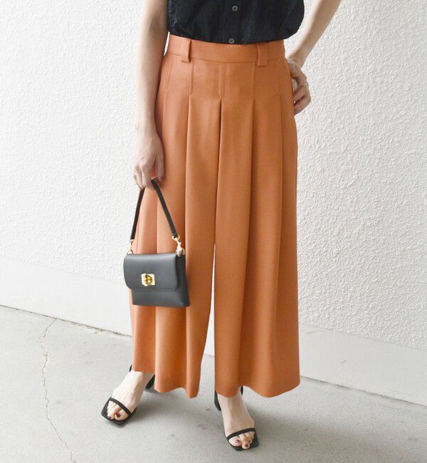 SHIPS any「SHIPS any:〈洗濯機可能〉オックス キュロット パンツ」|キュロット|