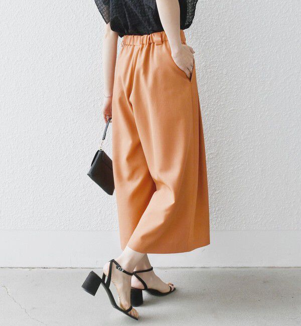 SHIPS any「SHIPS any:〈洗濯機可能〉オックス キュロット パンツ」|キュロット|