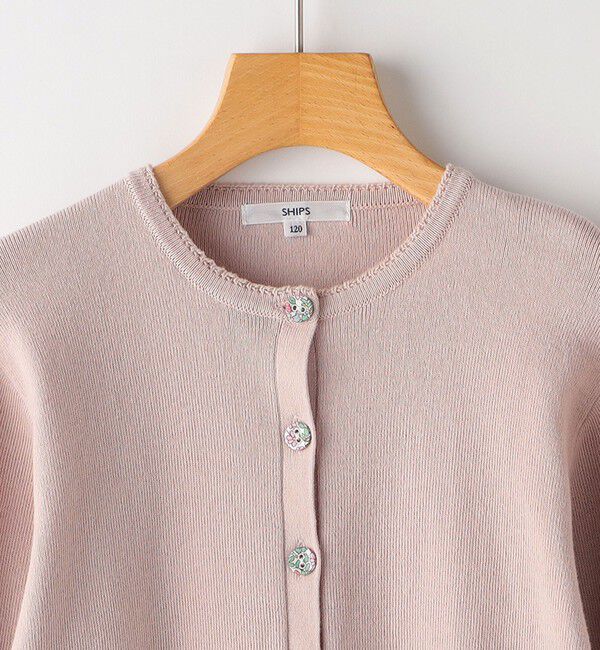 SHIPS KIDS「SHIPS KIDS:100～130cm / リバティ カーディガン」|カーディガン|