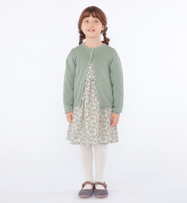 SHIPS KIDS「SHIPS KIDS:100～130cm / リバティ カーディガン」|カーディガン|