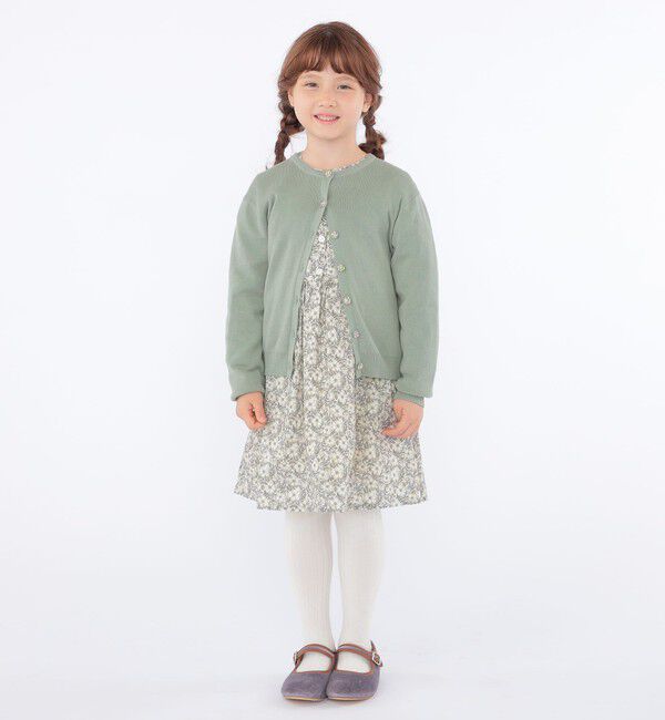 SHIPS KIDS「SHIPS KIDS:100～130cm / リバティ カーディガン」|カーディガン|