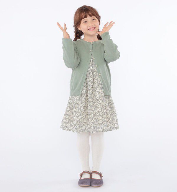 SHIPS KIDS「SHIPS KIDS:100～130cm / リバティ カーディガン」|カーディガン|
