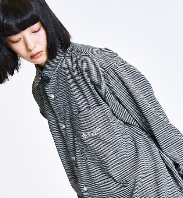 SHIPS「City Ambient Products: レギュラーカラー ロングスリーブ オーバー シャツ」|シャツ・ブラウス|