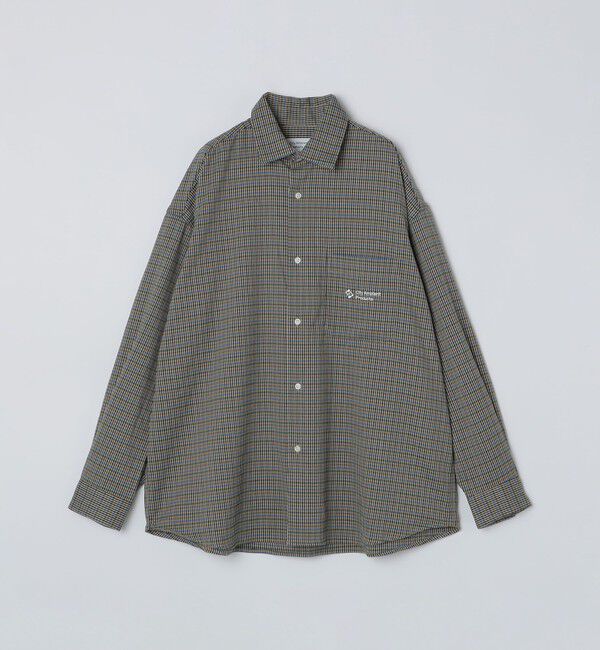SHIPS「City Ambient Products: レギュラーカラー ロングスリーブ オーバー シャツ」|シャツ・ブラウス|