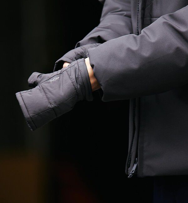 SHIPS「SHIPS: TAION ダウン オープン グローブ」|手袋|