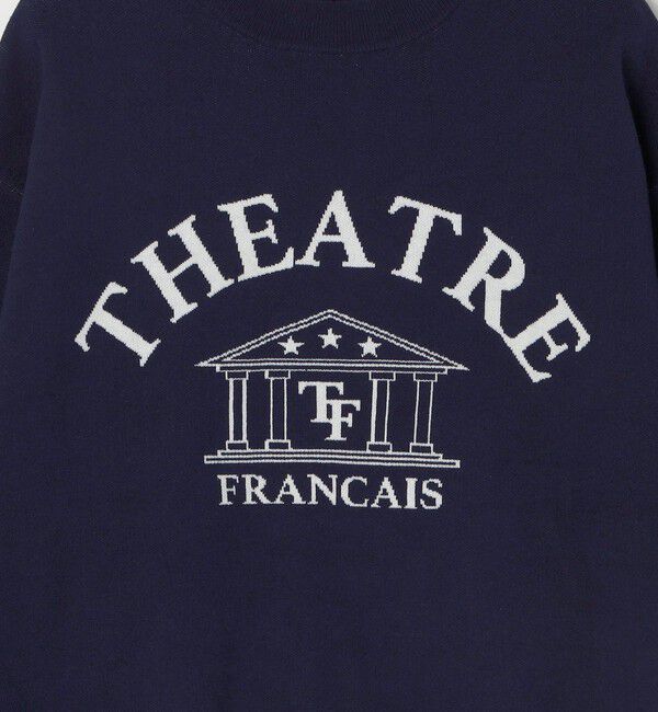 SHIPS any「SHIPS any:〈手洗い可能〉クラブロゴ ジャカード ニット◇」|ニット・セーター|