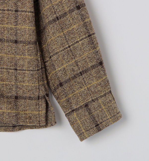 SHIPS Colors 「SHIPS Colors:〈洗濯機可能〉チェック柄 CPO シャツ ジャケット」|シャツ・ブラウス|