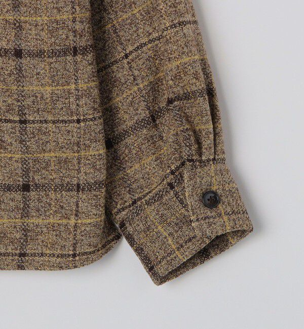 SHIPS Colors 「SHIPS Colors:〈洗濯機可能〉チェック柄 CPO シャツ ジャケット」|シャツ・ブラウス|