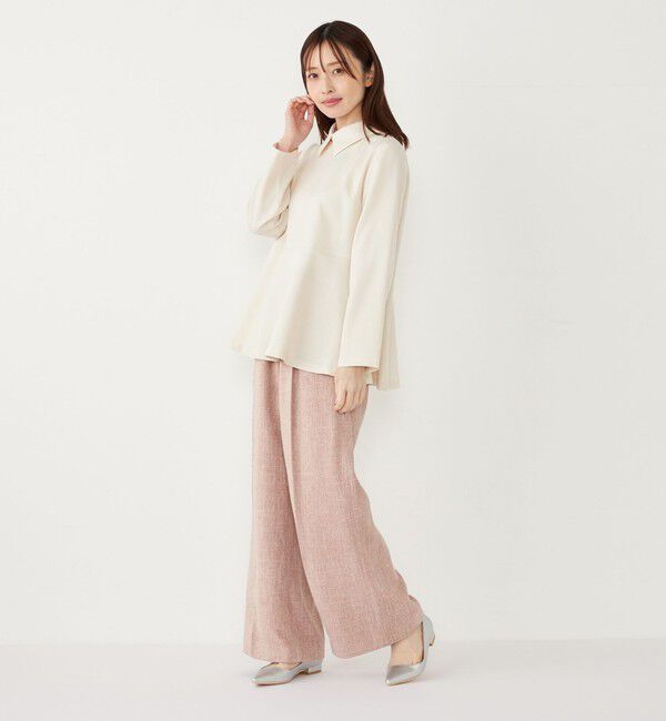 SHIPS Colors 「SHIPS Colors:〈手洗い可能〉デタッチャブルカラー2WAY ブラウス◇」|シャツ・ブラウス|