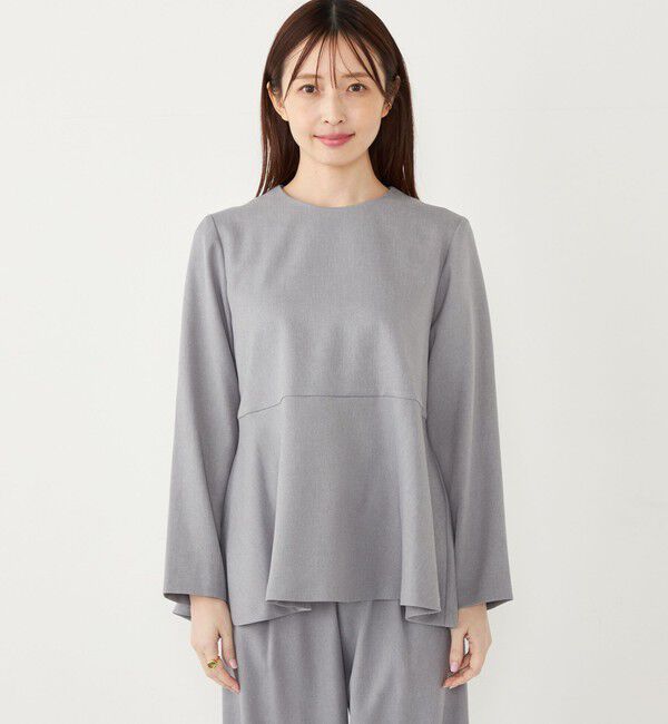 SHIPS Colors 「SHIPS Colors:〈手洗い可能〉デタッチャブルカラー2WAY ブラウス◇」|シャツ・ブラウス|