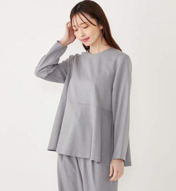 SHIPS Colors 「SHIPS Colors:〈手洗い可能〉デタッチャブルカラー2WAY ブラウス◇」|シャツ・ブラウス|