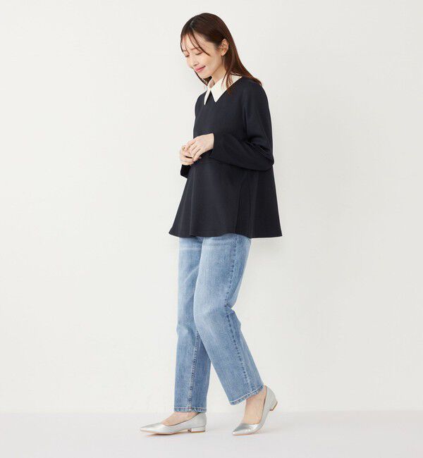 SHIPS Colors 「SHIPS Colors:〈手洗い可能〉デタッチャブルカラー2WAY ブラウス◇」|シャツ・ブラウス|