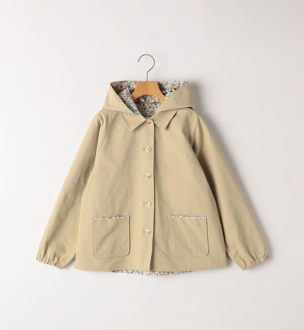 SHIPS KIDS「SHIPS KIDS:140～150cm / リバティ リバーシブル コート」|その他|ベージュ